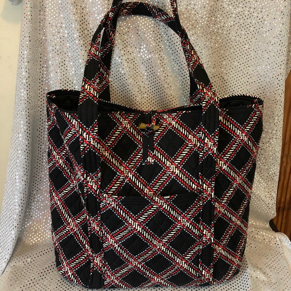 Vera Bradley Vera tote in Minsk Plaid